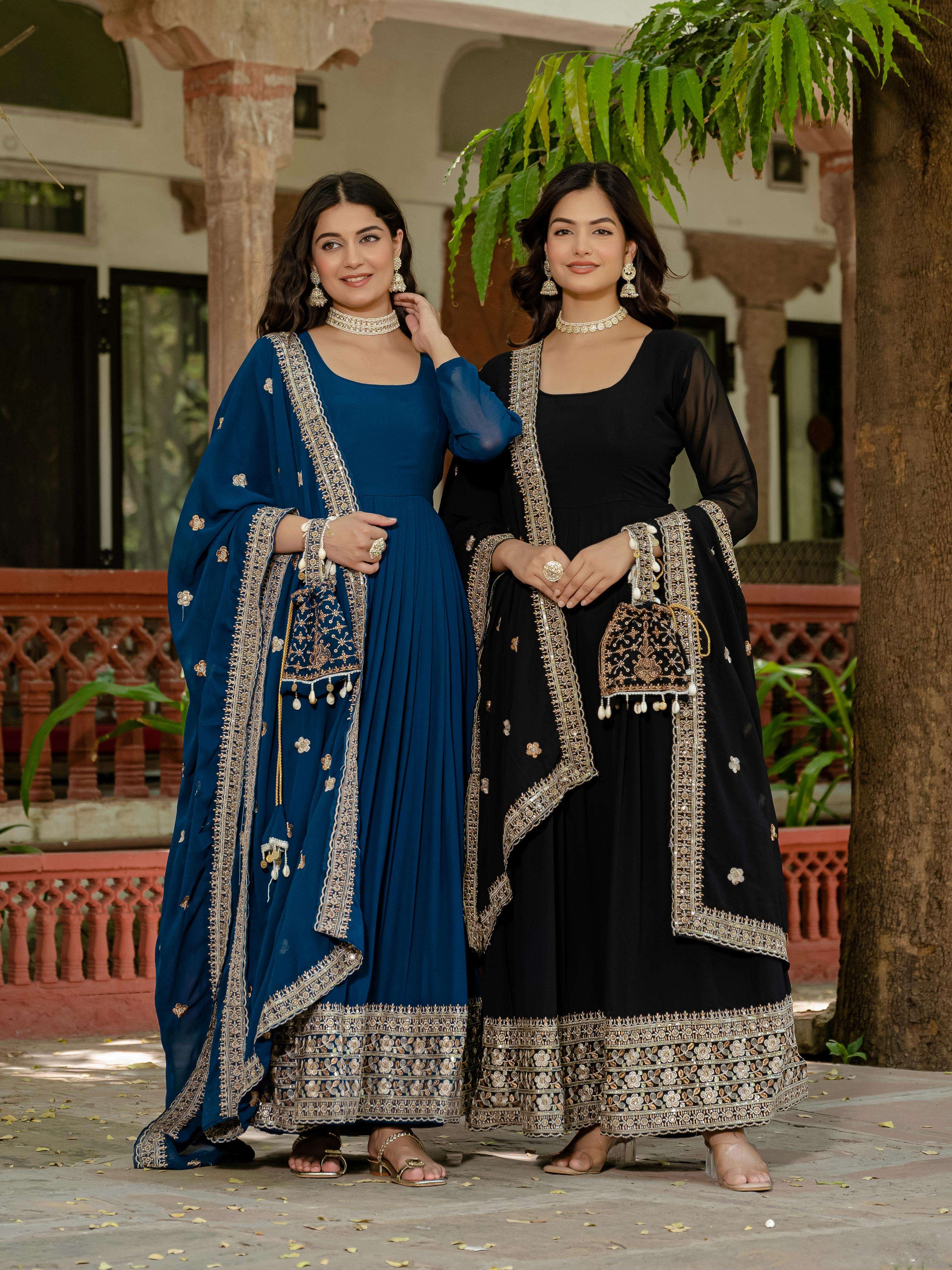 HERE  EXCLUSIVE GOWN collection manufacturer surat