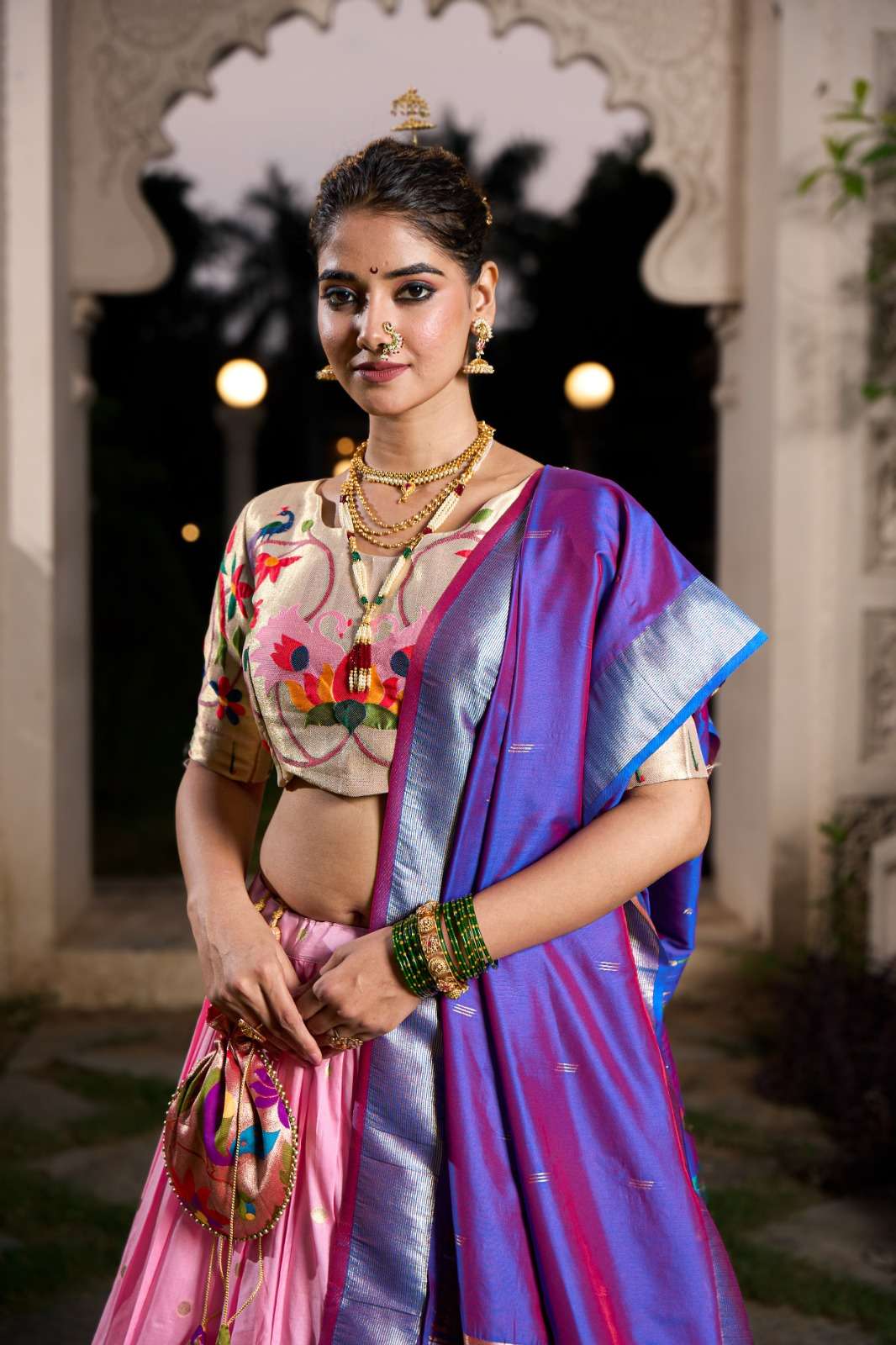 KEERTHNA by Jacquard Silk lehenga collection manufacturer surat 