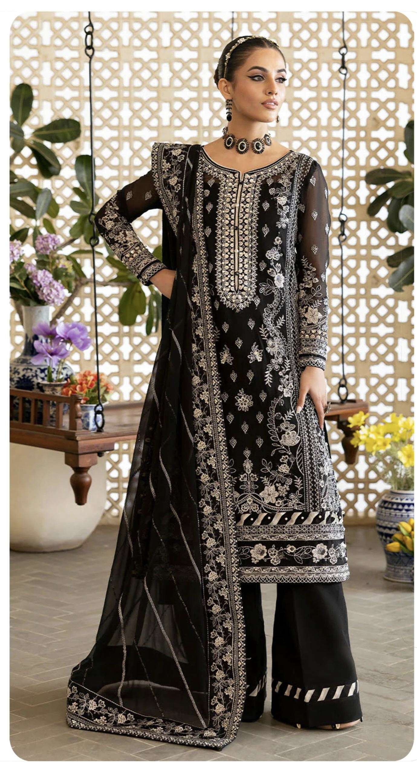 KHUSHBU VOL 2 by  SAJIDA DESIGNER SUIT collection manufacturer surat 