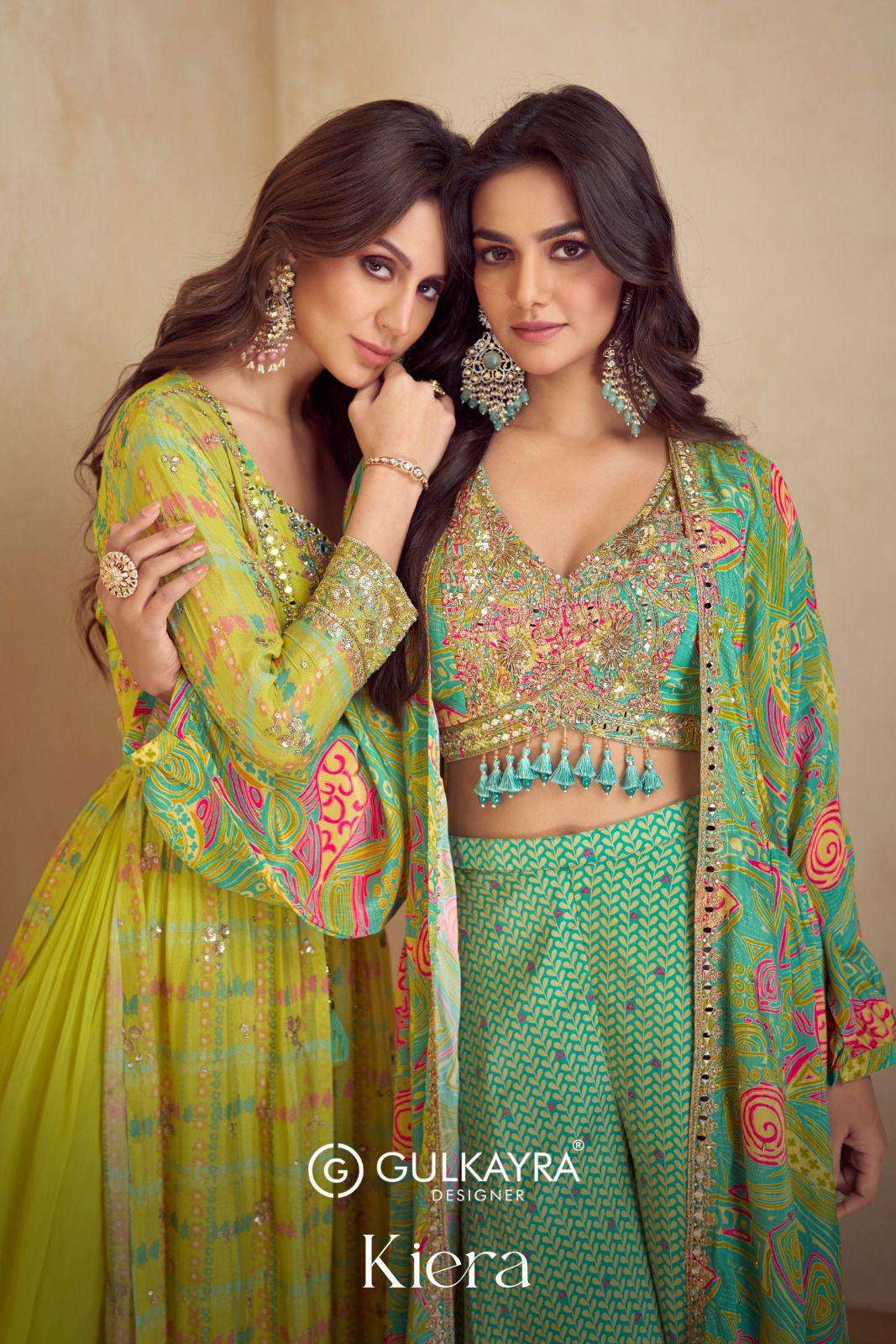 KIERA by Gulkayra Designer Real Chinon suit collection manufacturer surat 