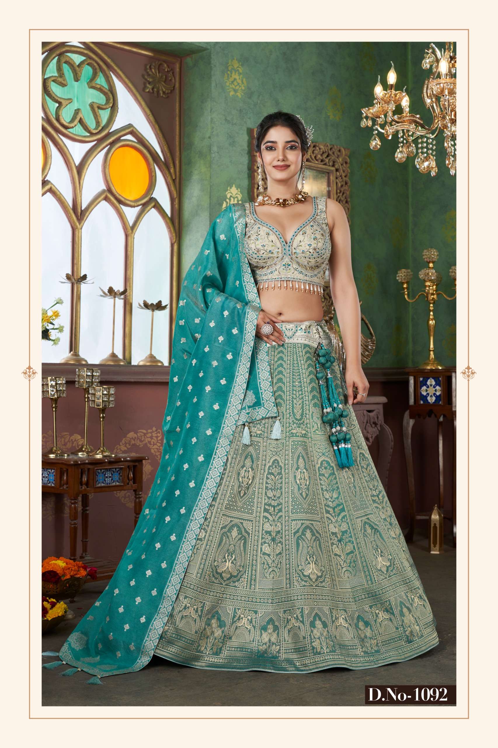 New Lehenga choli collection manufacturer surat 