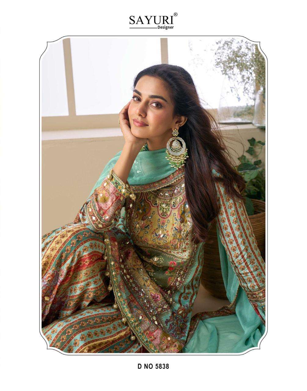 PAKEEZA by SAYURI DESIGNER PURE VISCOS suit collection manufacturer surat 