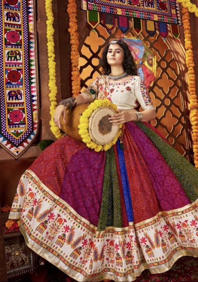 RAAS VOL 24 by SHUBHKALA NAVRATRI collection lehenga manufacturer surat 