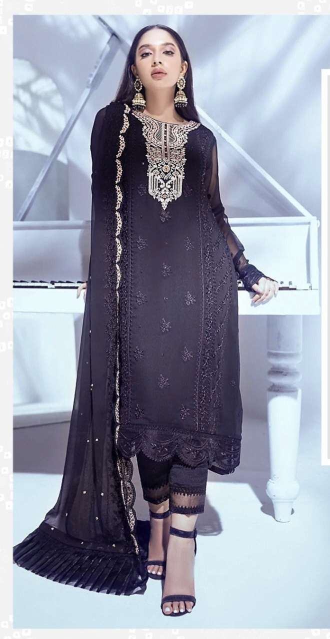 ROSEMEEN D NO C 1542 by FEPIC ORGANZA suit collection manufacturer surat 