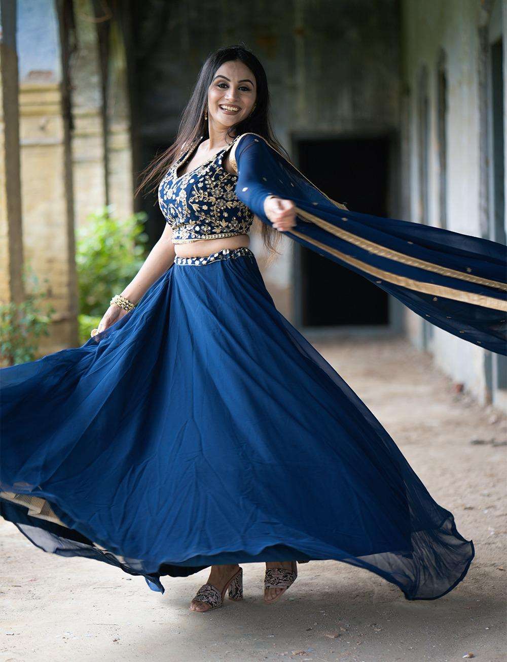traditional fancy lehenga collection manufacturer surat 