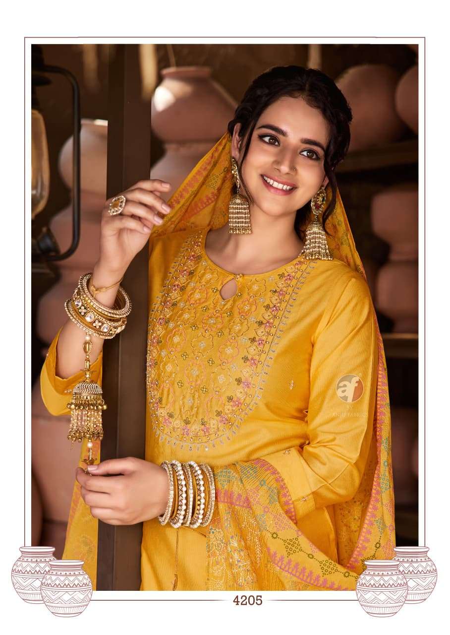 𝐎𝐍𝐂𝐄 𝐌𝐎𝐑𝐄  VOL 5  by Anju fabric 𝐊𝐔𝐑𝐓𝐈 𝐏𝐀𝐍𝐓 𝐖...