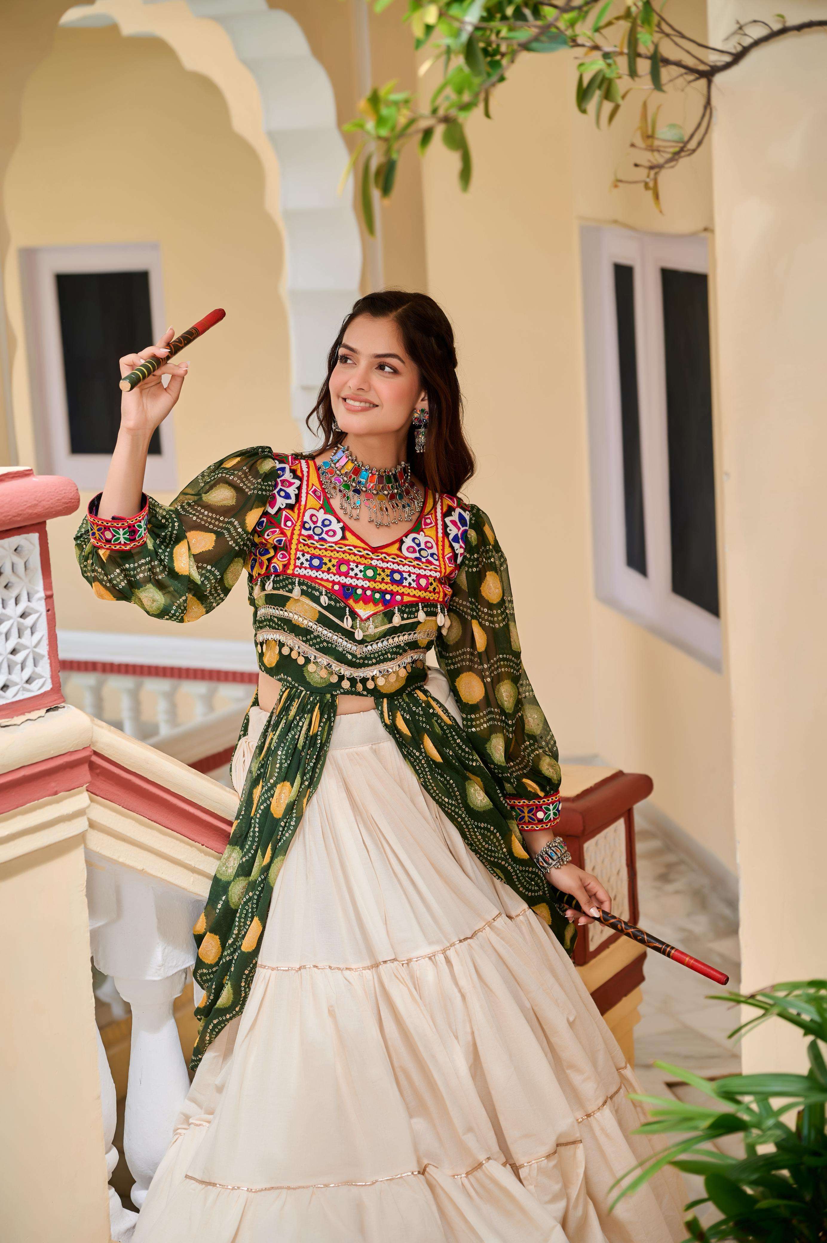 131RM Navratri Special Lehenga choli collection manufacturer Surat 