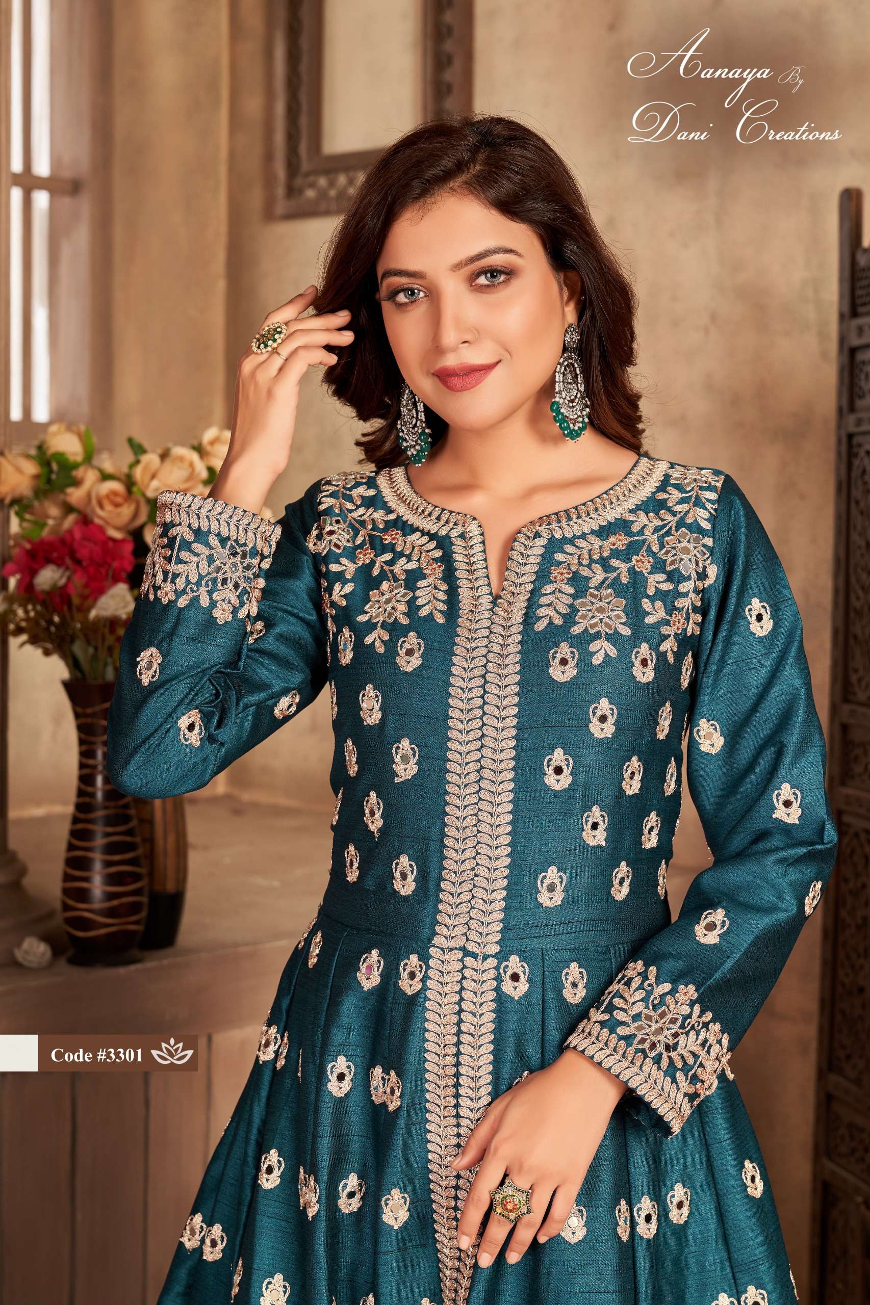AANAYA VOL 133 by Dani creation suit collection manufacturer Surat 