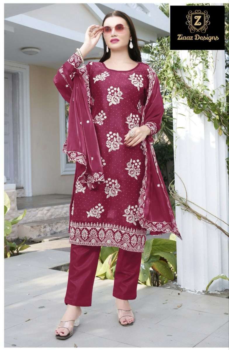 code 760 by Ziaaz Designs Suit collection manufacturer Surat 
