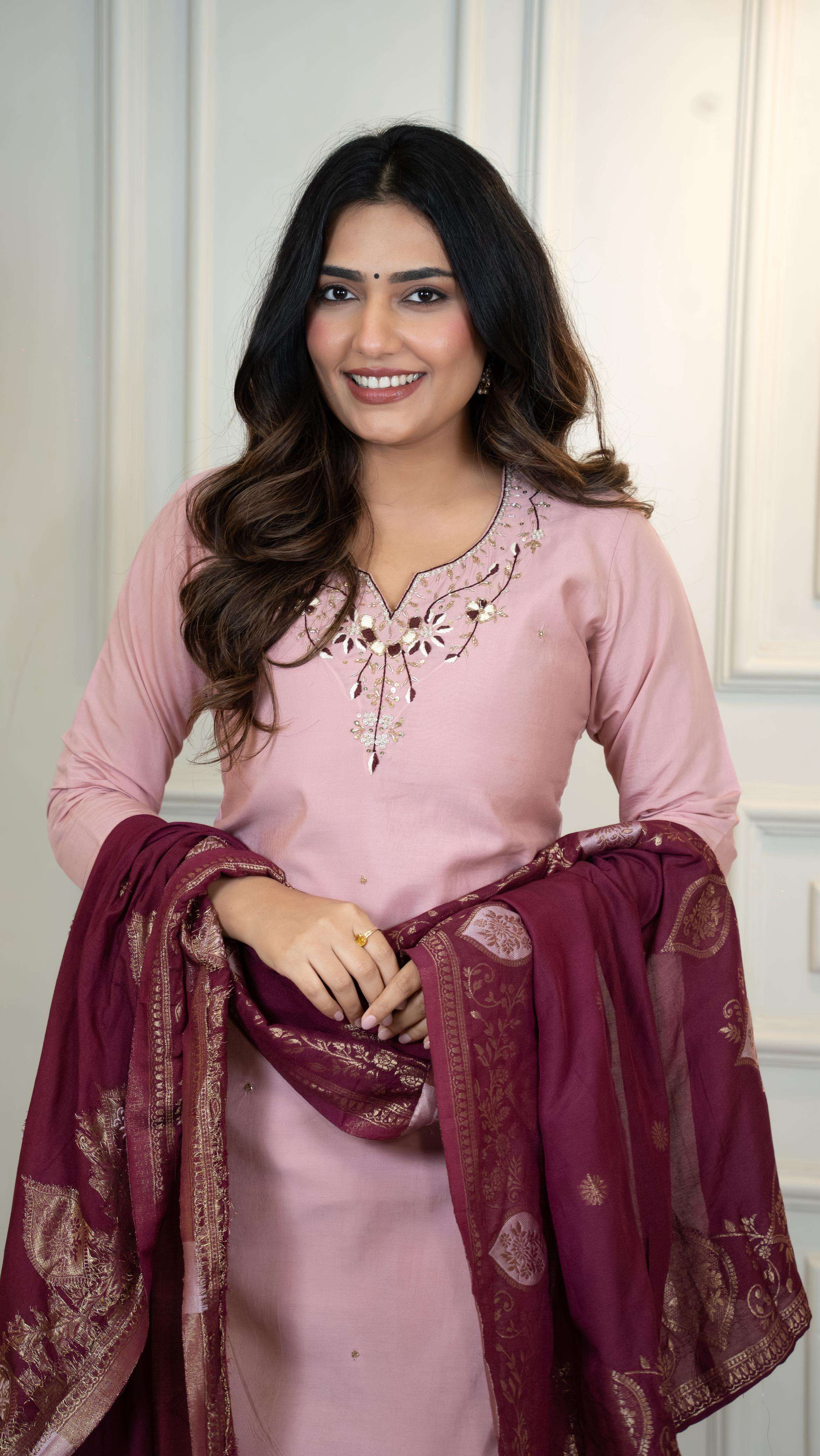 Design No 378 Designers Kurti Pent Dupatta collection manufacturer Surat 