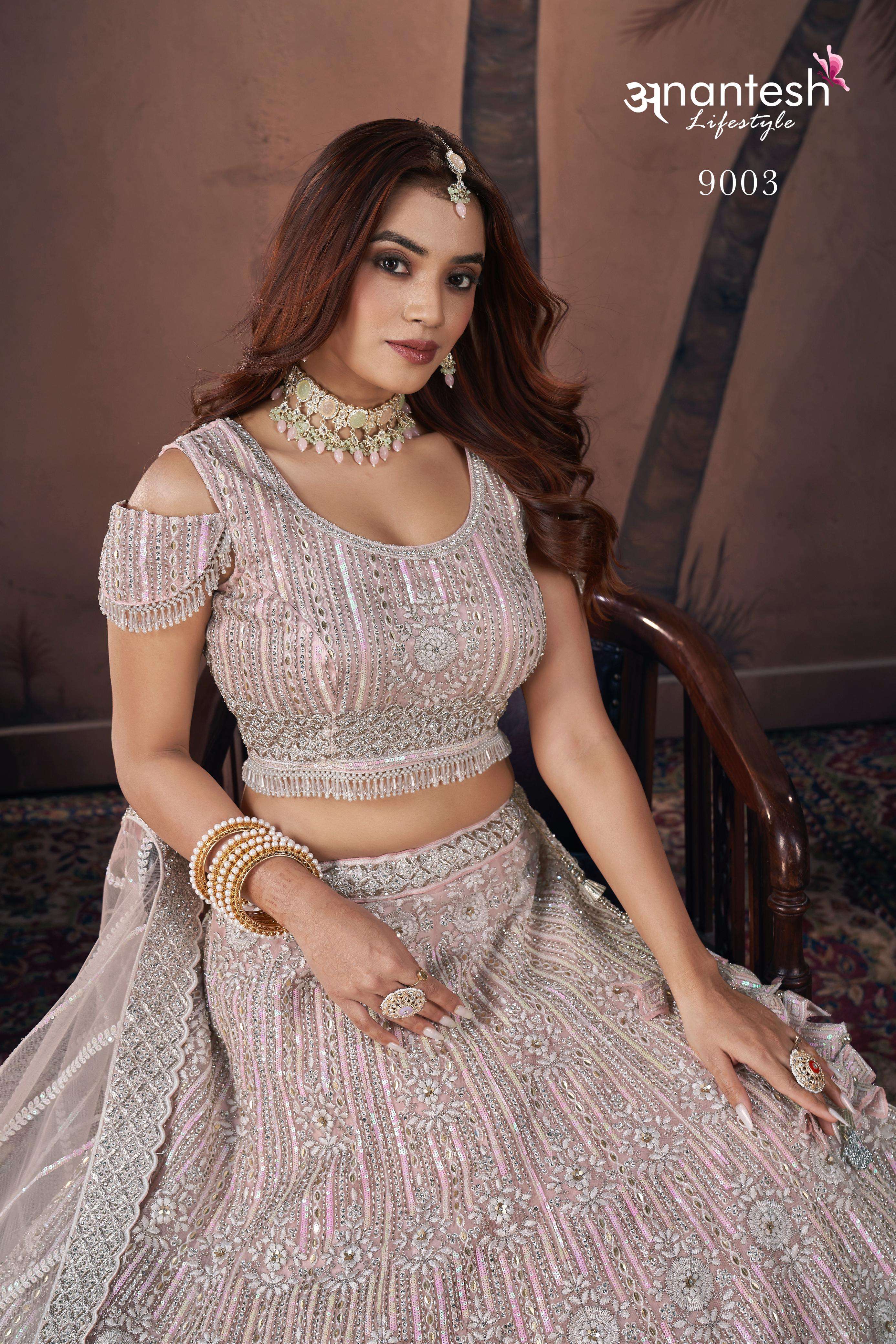 DUE TO HIGH DEMAND 9003 by anantesh lifestyle lehenga collection manufacturer Surat 