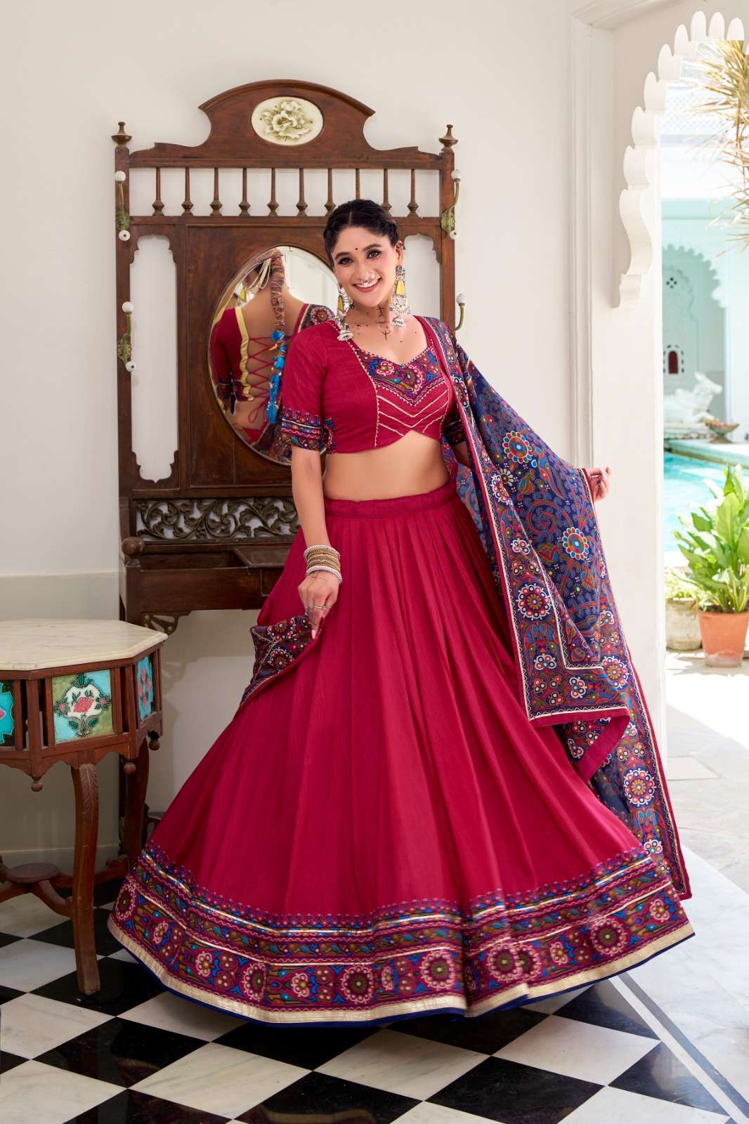 JOBANIYU lehenga collection manufacturer Surat 