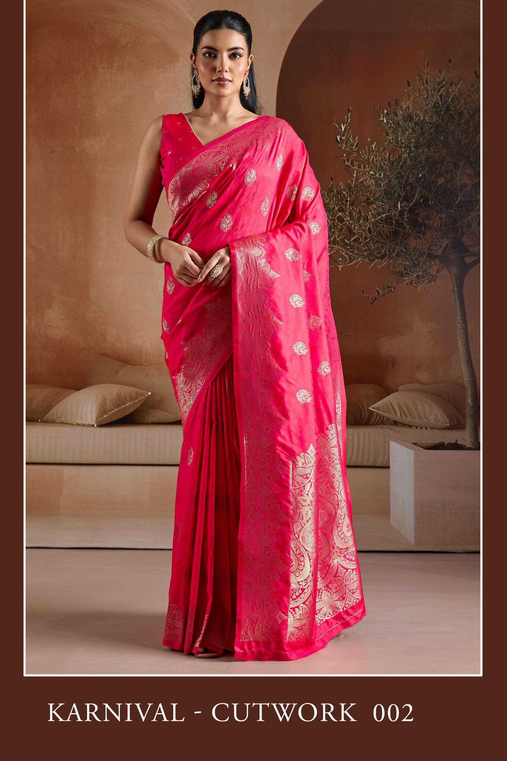 KARNIVAL saree collection manufacturer Surat 