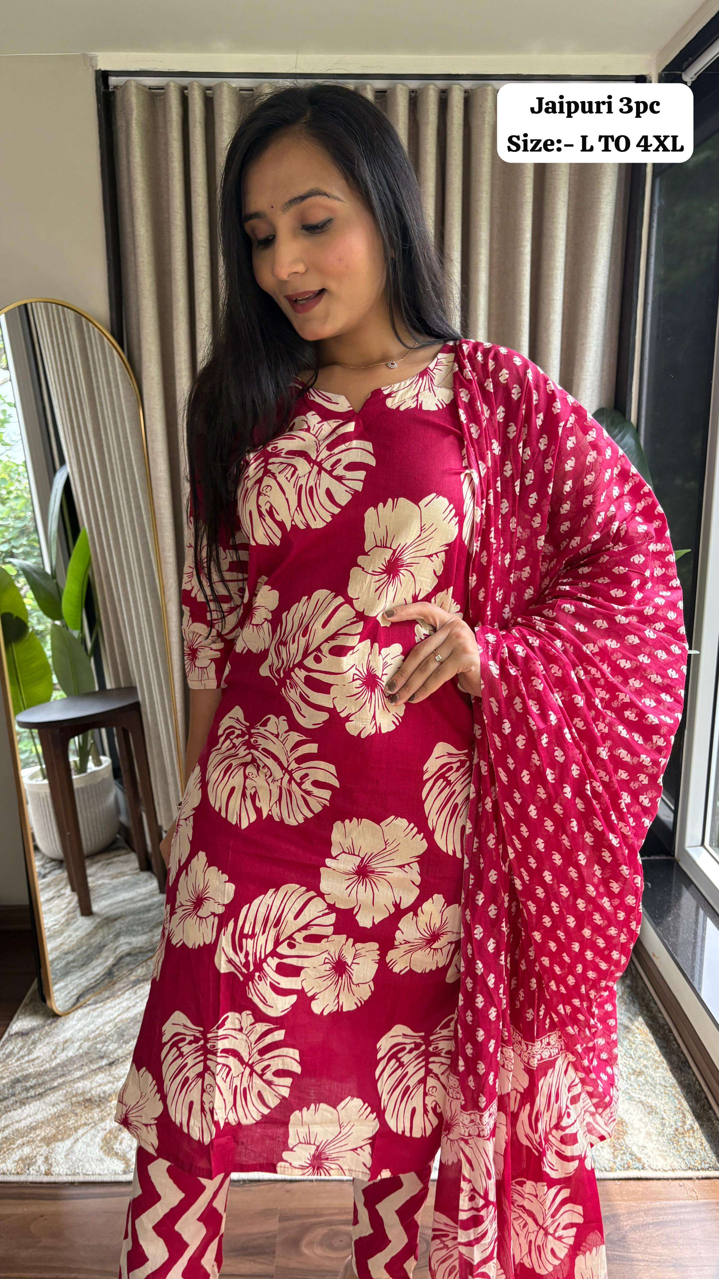 KURTI PANT DUPATTA SET OFFICE COLLAGE WEAR kurti collection manufacturer Surat 