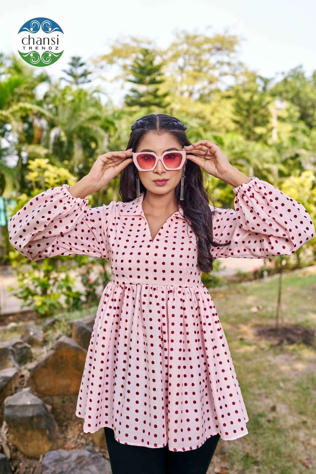 LAVANYASRI by Chansi Trendz kurti collection manufacturer Surat 