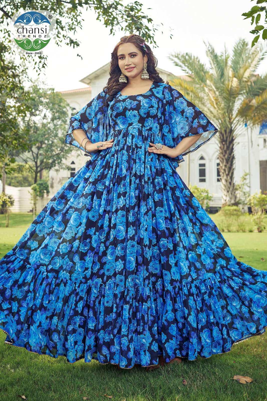 MAAHI  by Chansi Trendz Gown collection manufacturer Surat 