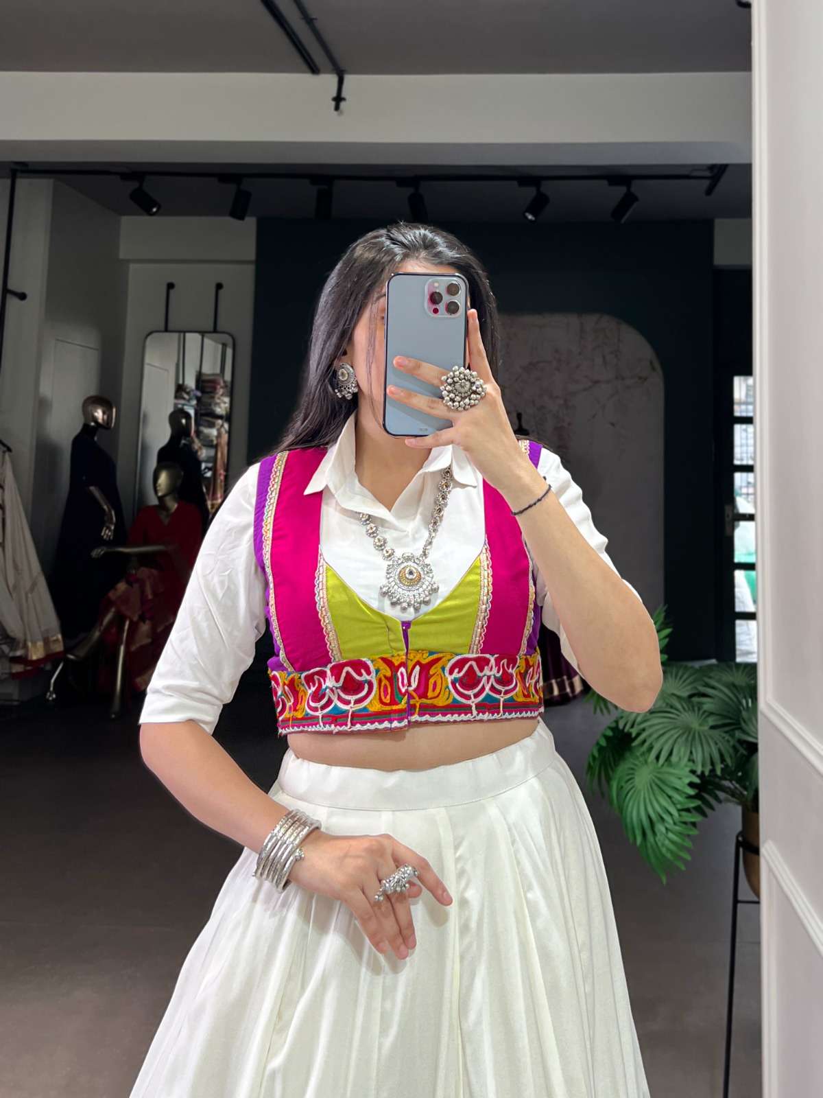 Navratri Collection Rayon lehenga manufacturer Surat 