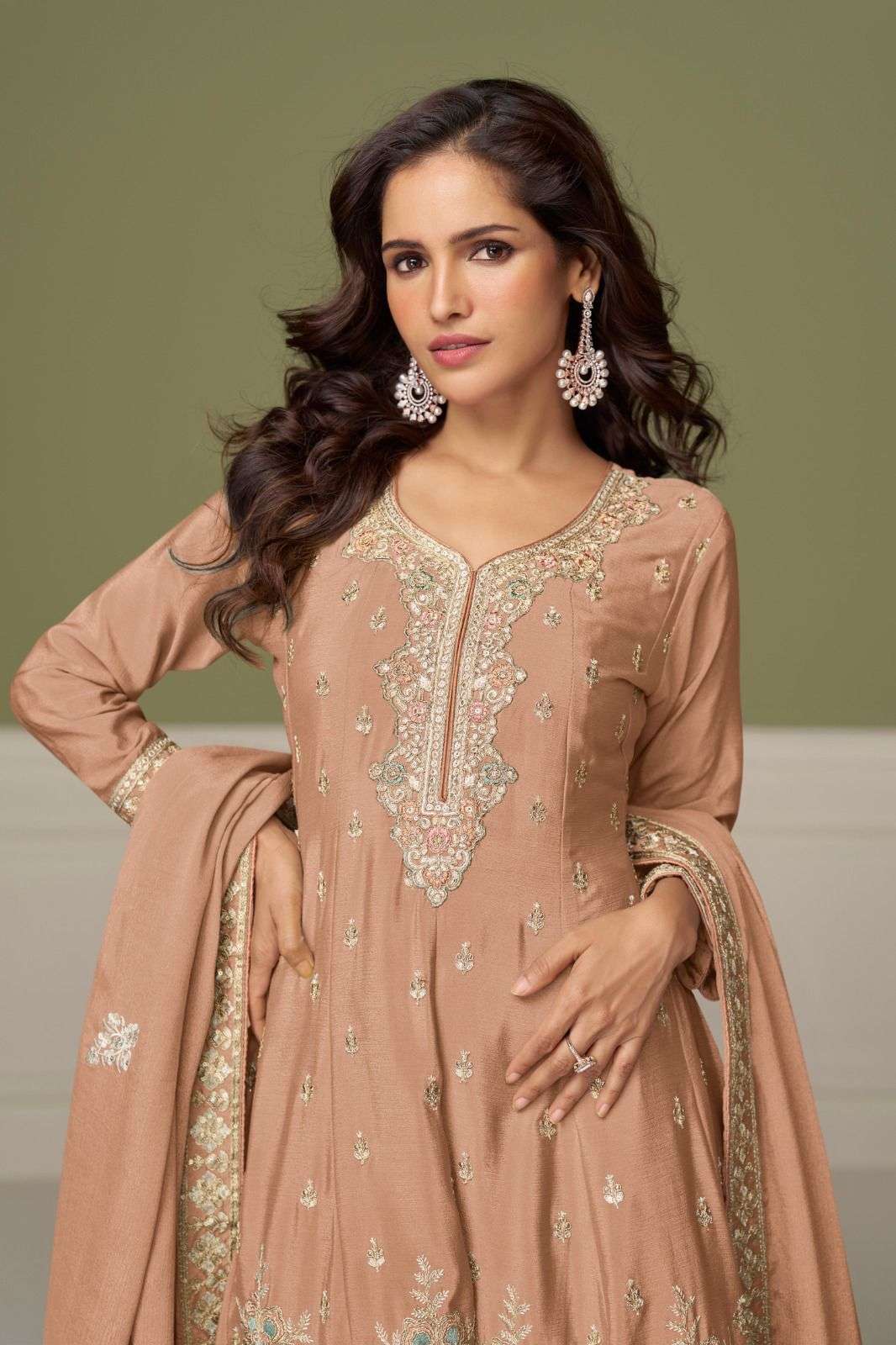 NITYA by Gulkayra Designer Real Chinon suit collection manufacturer Surat 