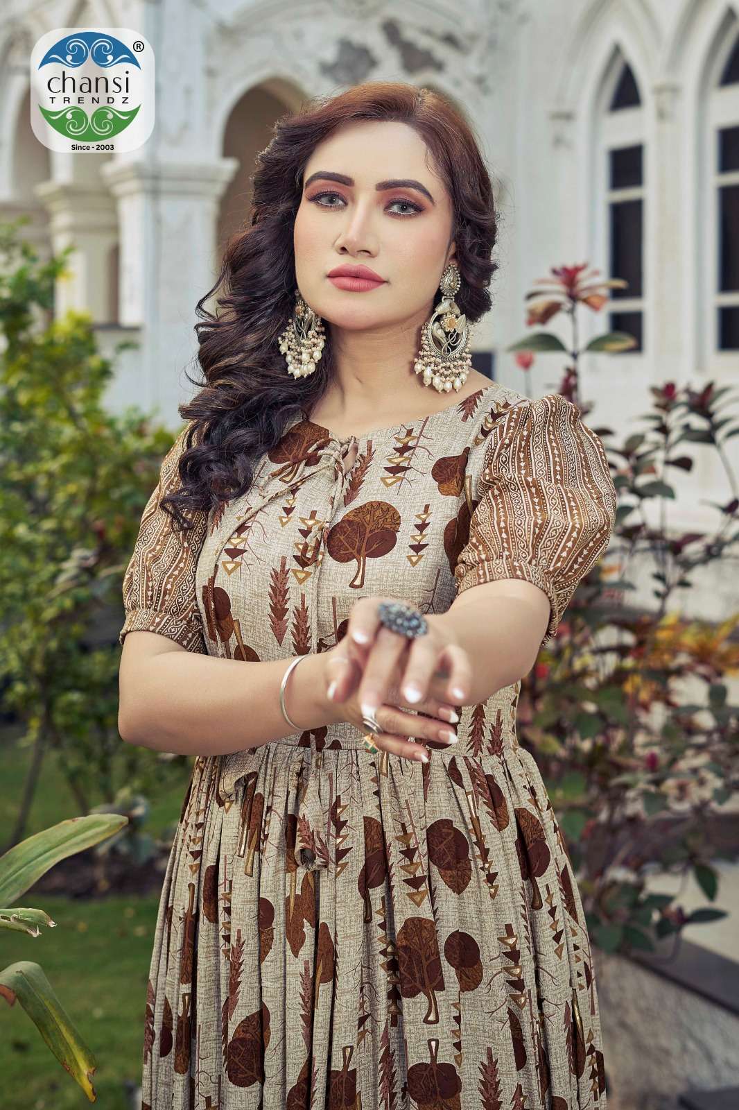 PRACHI by Chansi Trendz Gown collection manufacturer Surat 