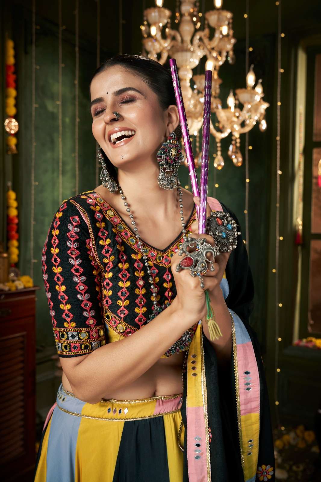 RAAS by SHUBHKALA NAVRATRI collection Chaniya Choli manufacturer Surat 