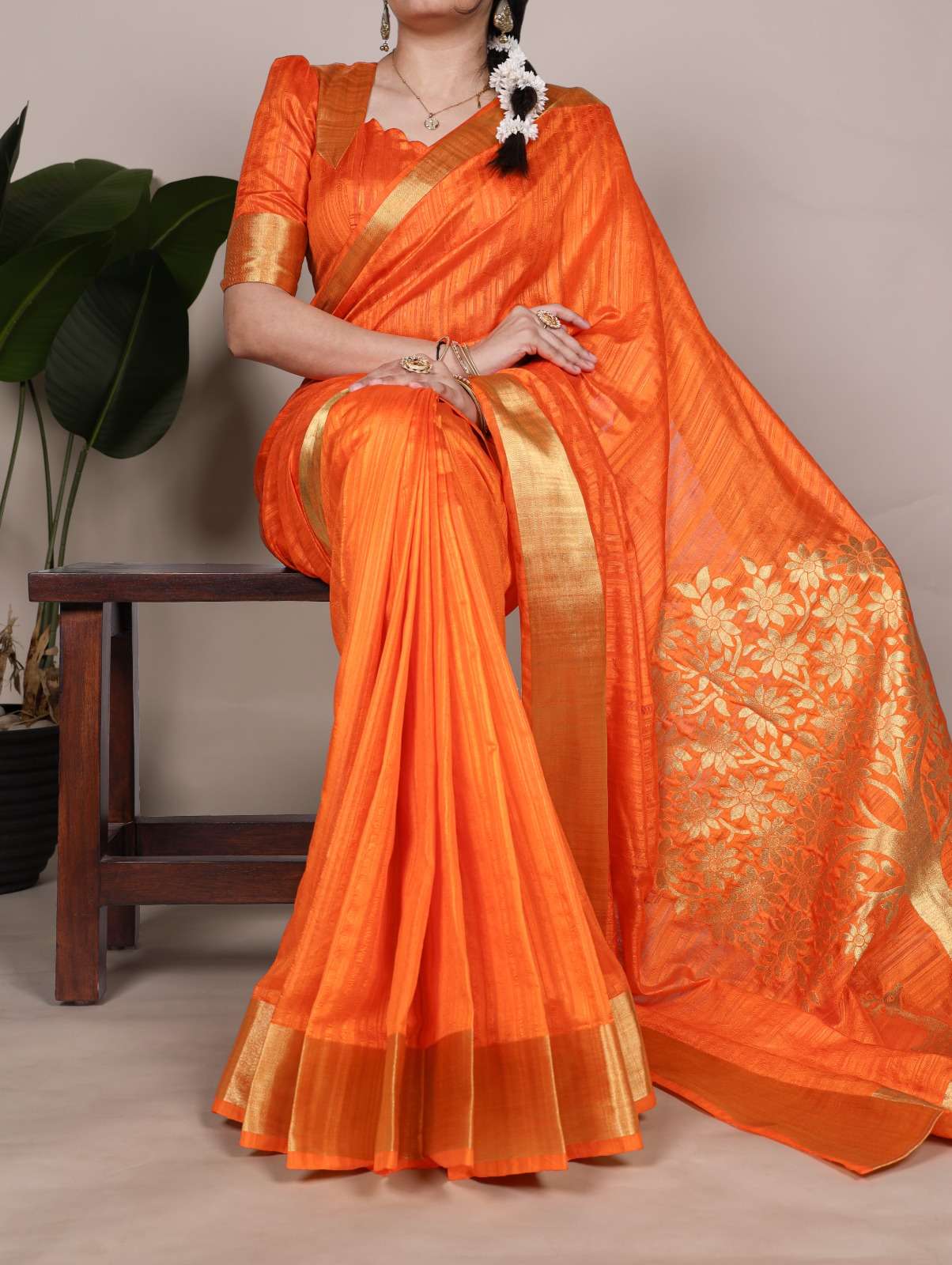 Raw Silk Saree Collection Manufacturer Surat 