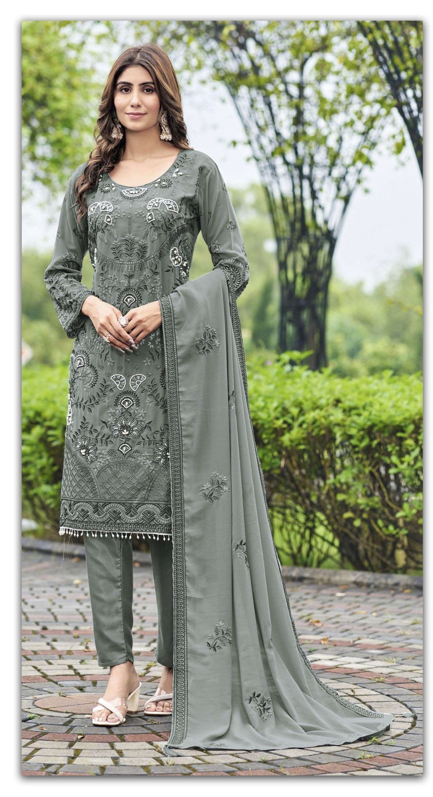 ROSE HAND CRAFT D NO S 199 EDITION By SHANAYA fashion suit collection manufacturer Surat 