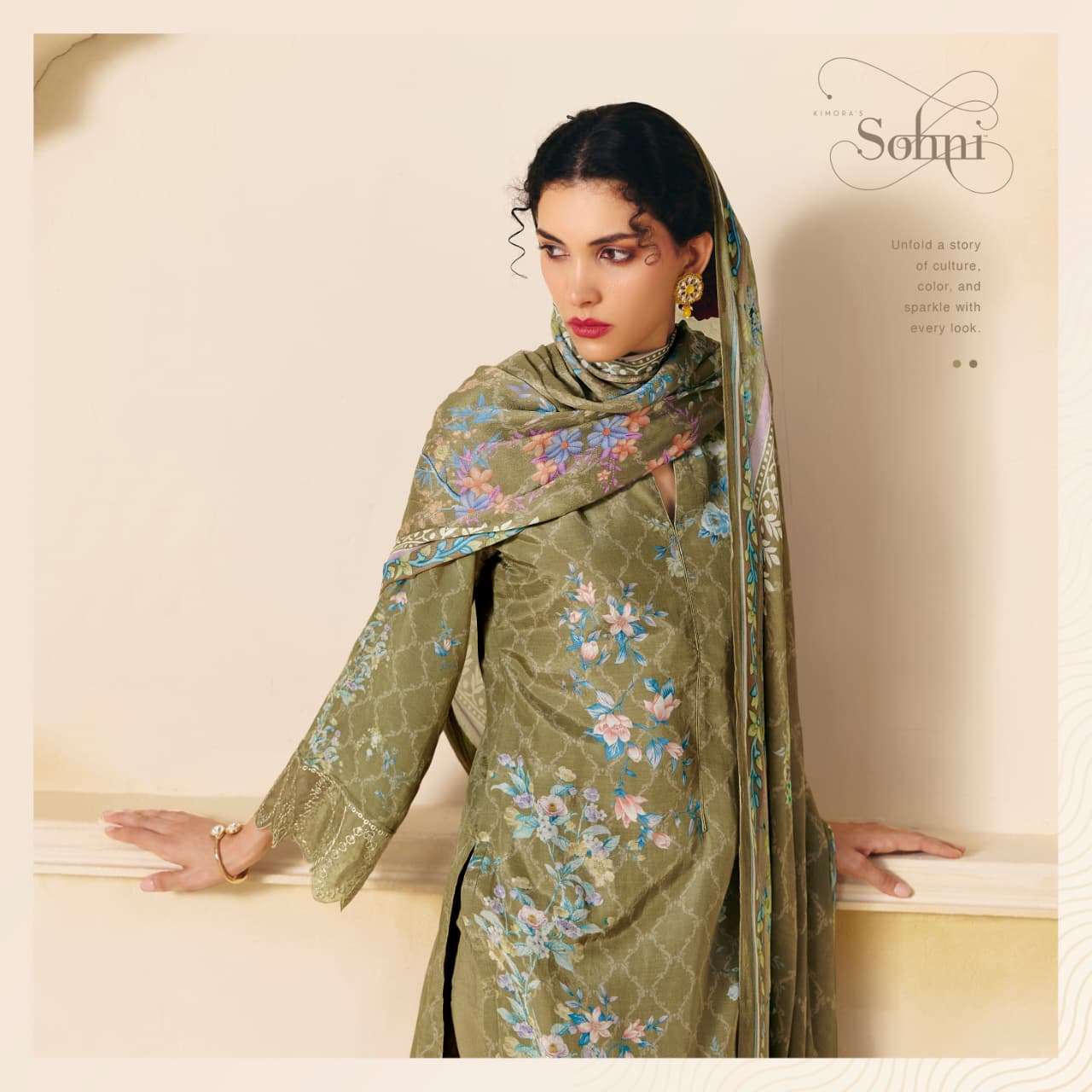Zara by KIMORA suit collection manufacturer Surat 