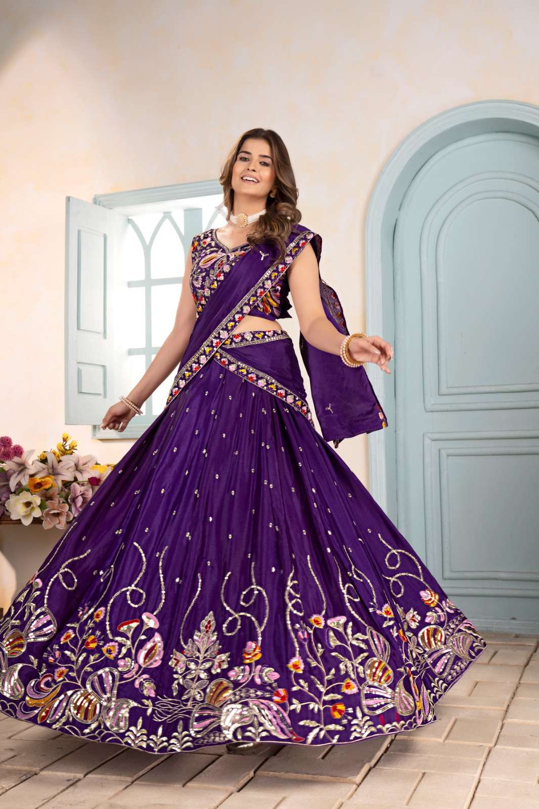 ZARIVAAH 5125 HD lehenga collection manufacturer Surat 