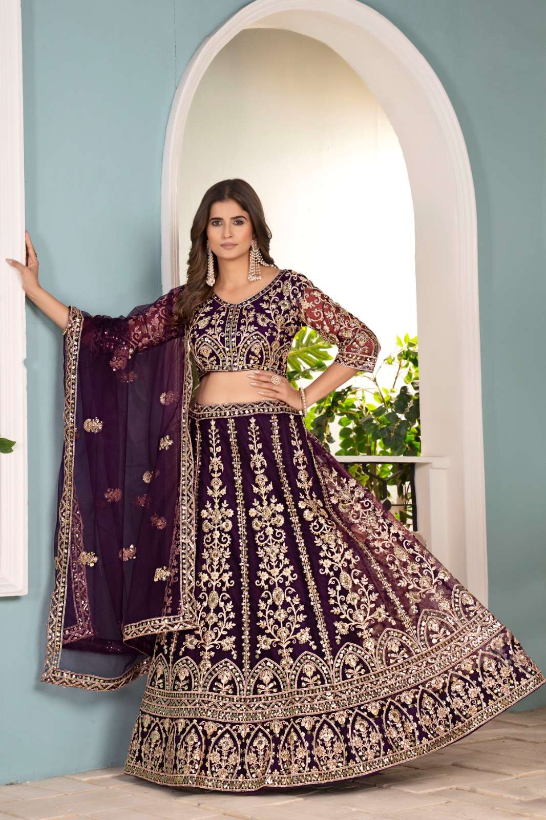 ZARIVAAH 5126 lehenga collection manufacturer Surat 