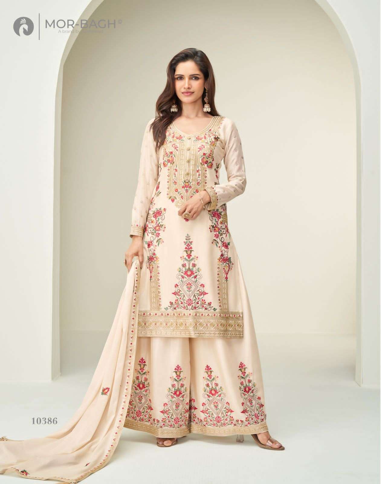 ALISHA by AASHIRWAD CREATION suit collection manufacturer Surat 