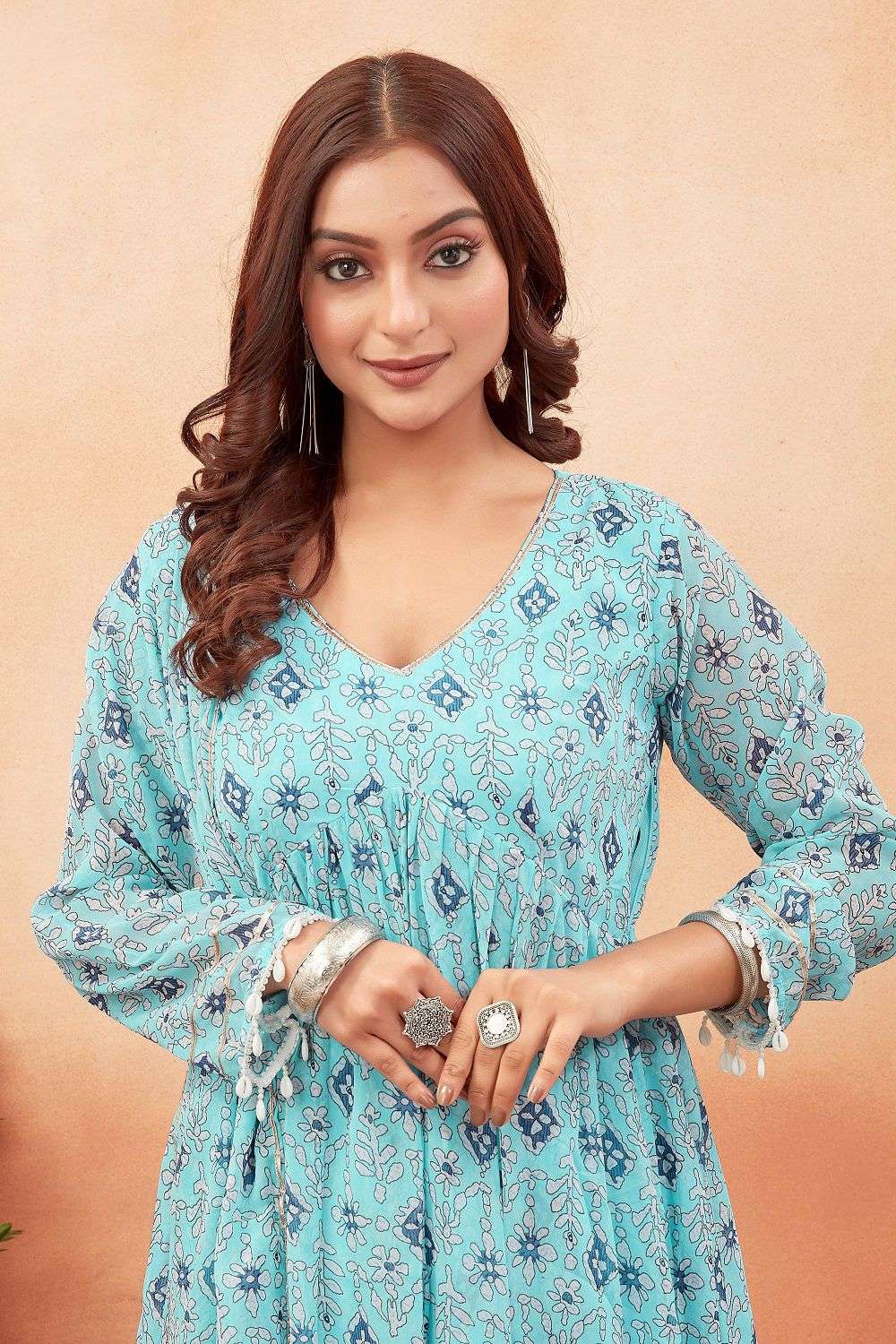 ANANTA VOL 1 by RAMYA Georgette kurti collection manufacturer Surat 