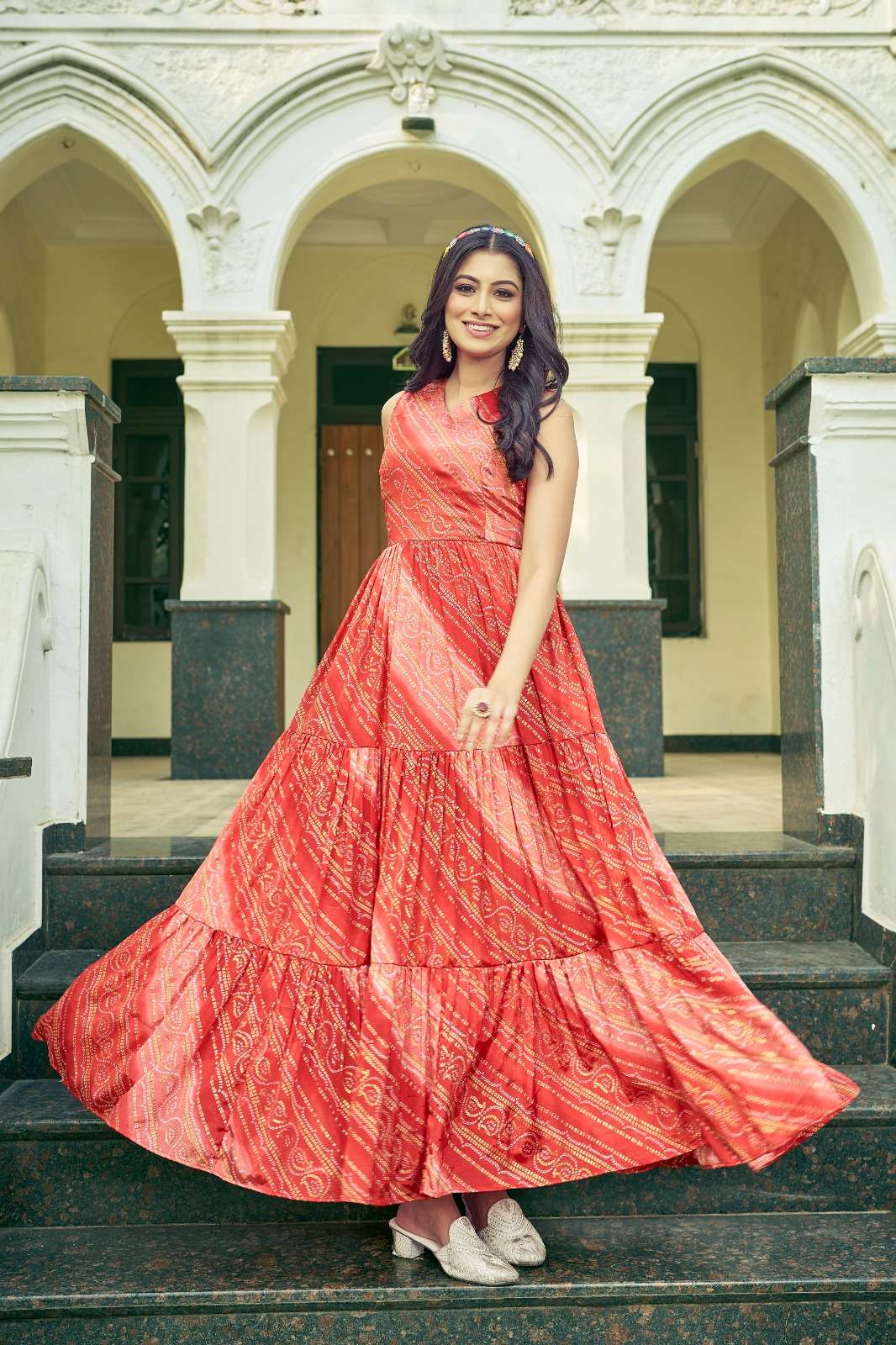 ANANTA VOL 2 by RAMYA Sleeveless gown collection manufacturer Surat 