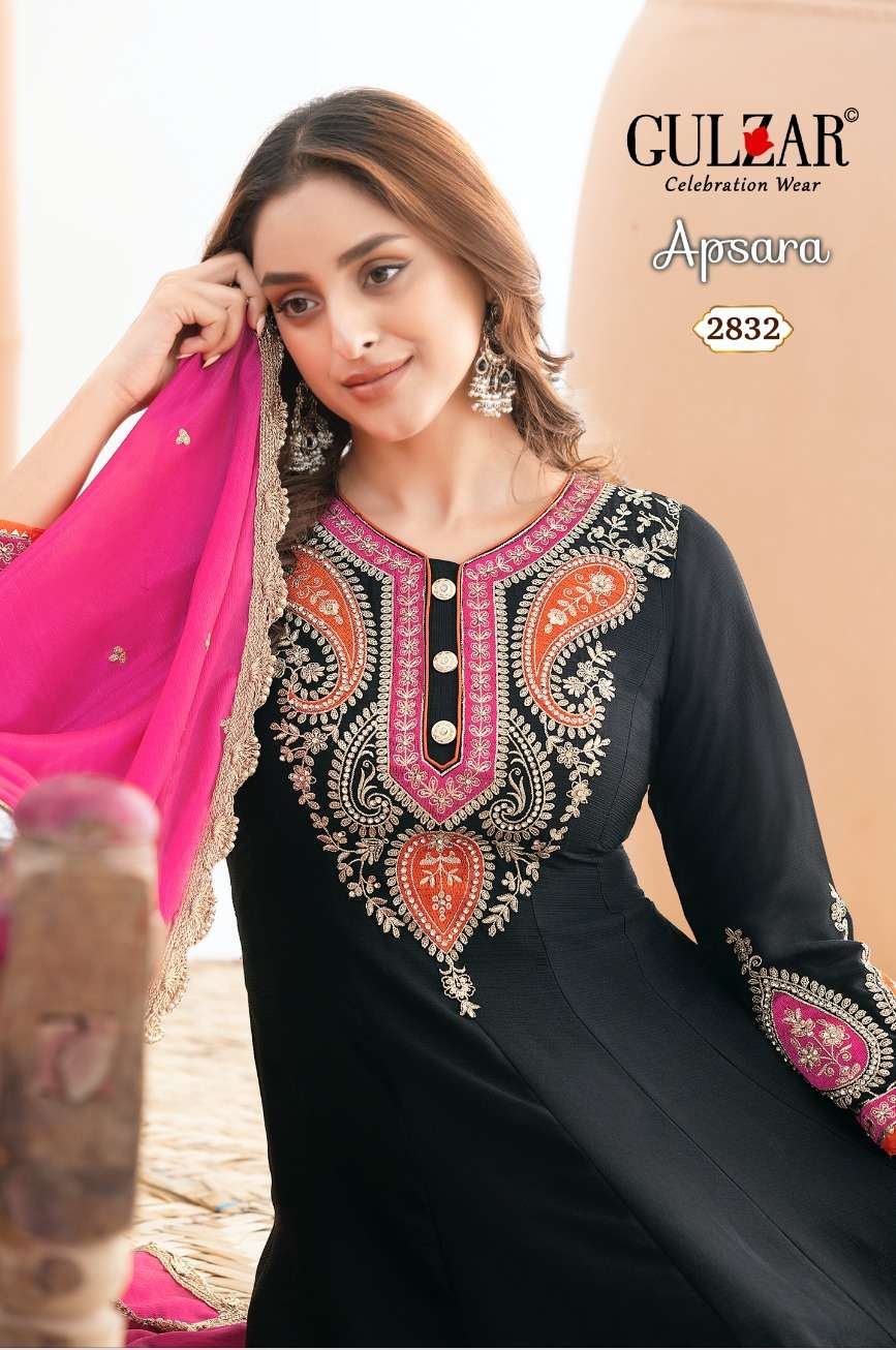 Apsara D no 2831 2832 by Gulzar suit collection manufacturer Surat 