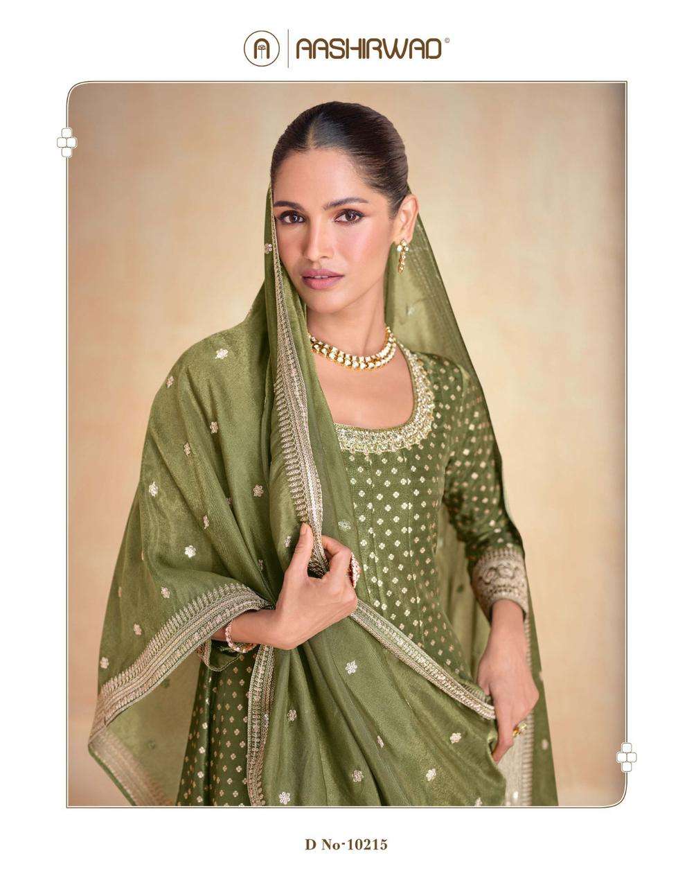 BANARAS by AASHIRWAD CREATION PURE ORGANZA suit collection manufacturer Surat 