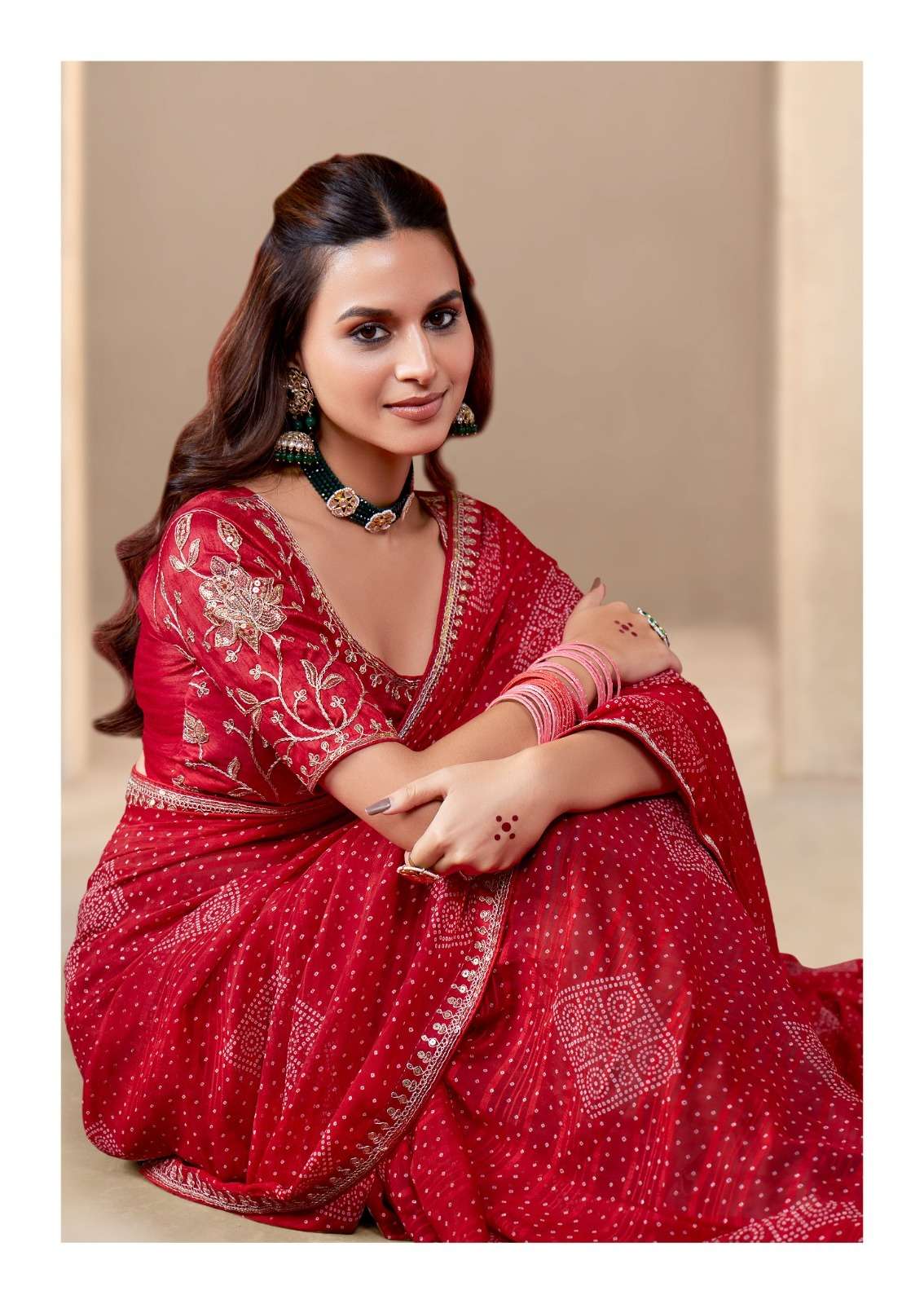 Bandhniya Vol 2 by Stavan Saree collection manufacturer Surat 