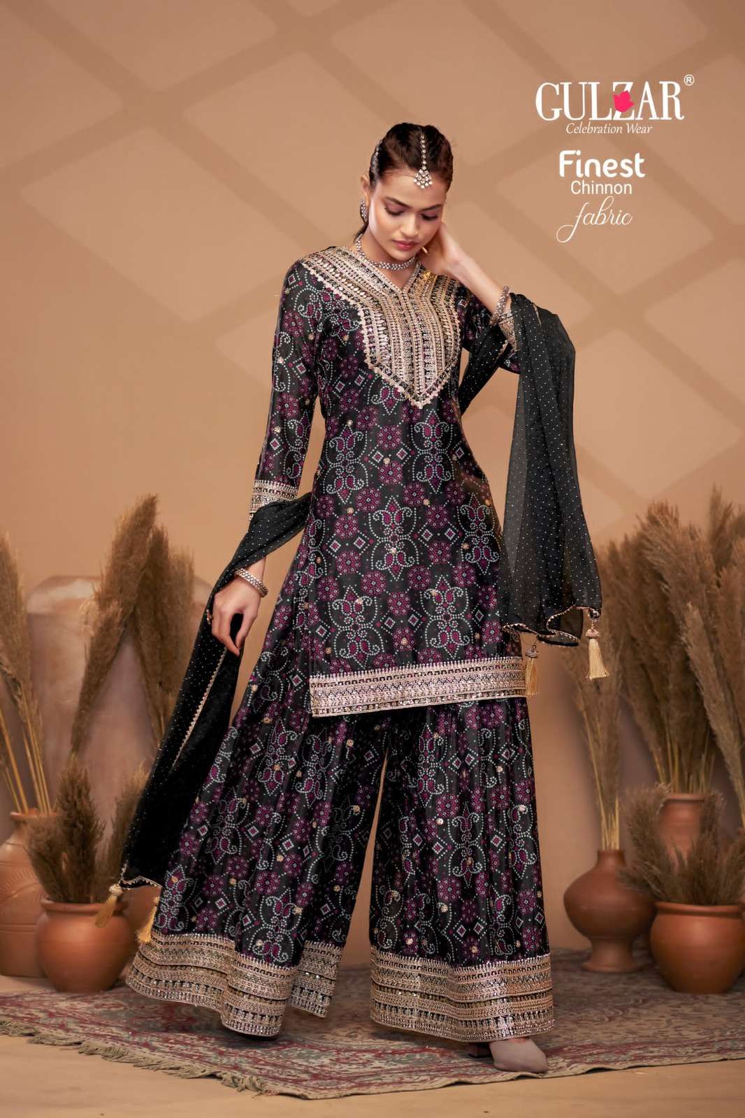 BANDHREJ D NO 2151 to 2154 by GULZAR Suit collection manufacturer Surat 