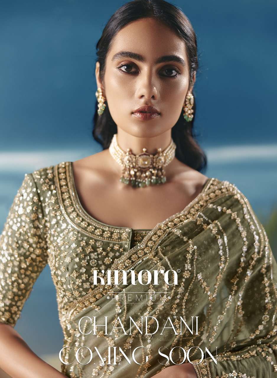 Chandani Series 5521 to 5531 by kimora saree collection manufacturer Surat 