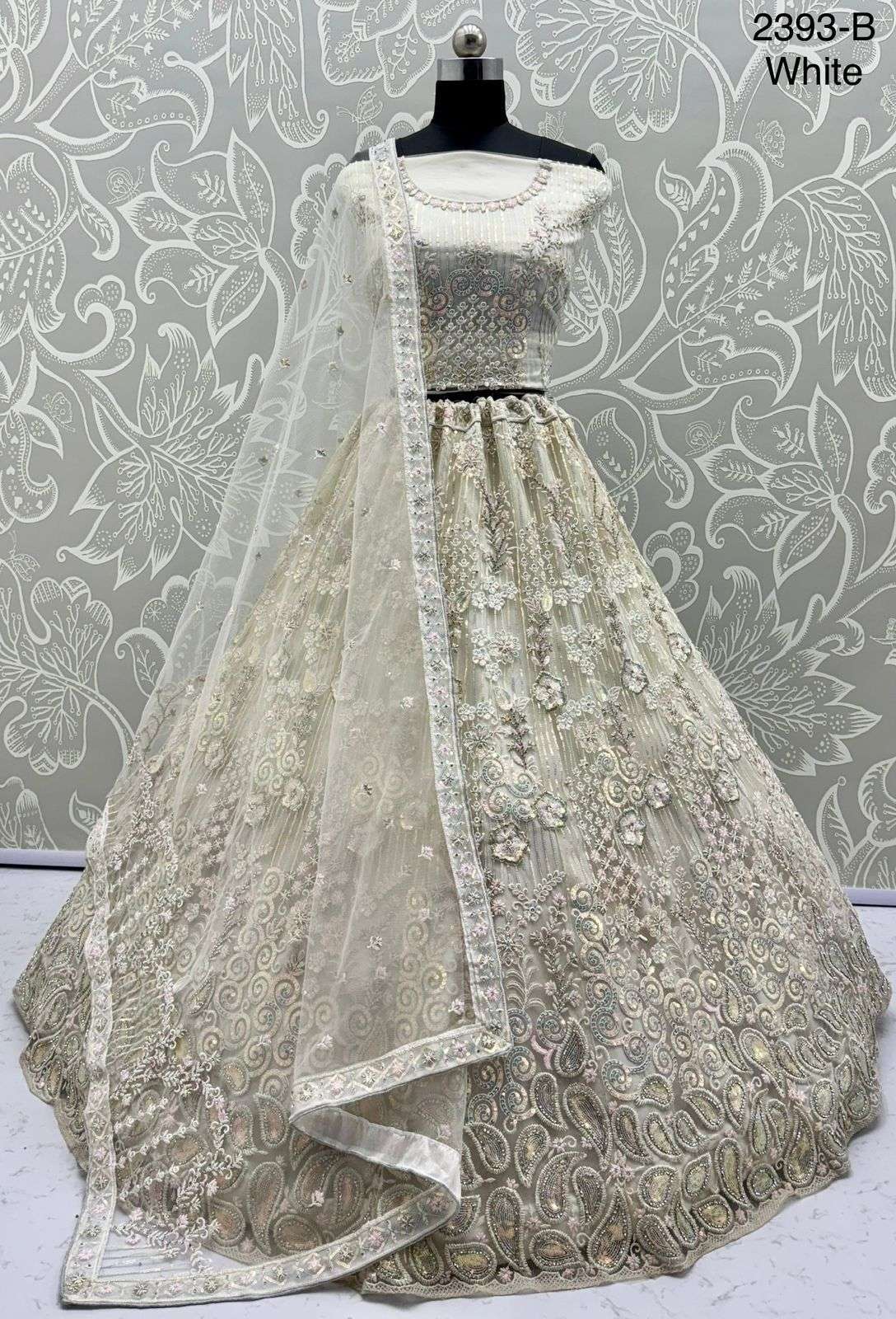 Code 2893 Wedding wear Lehenga Choli collection manufacturer Surat