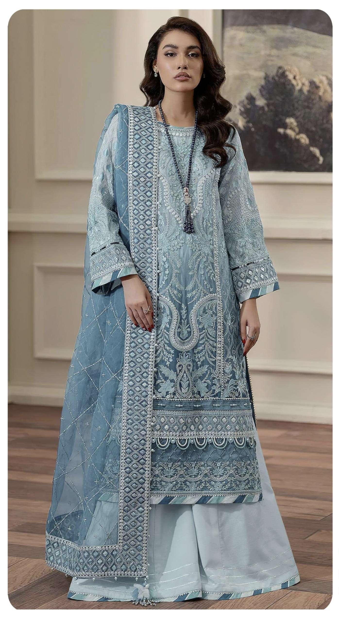   D NO 014 015 by ZAHA suit collection manufacturer Surat  