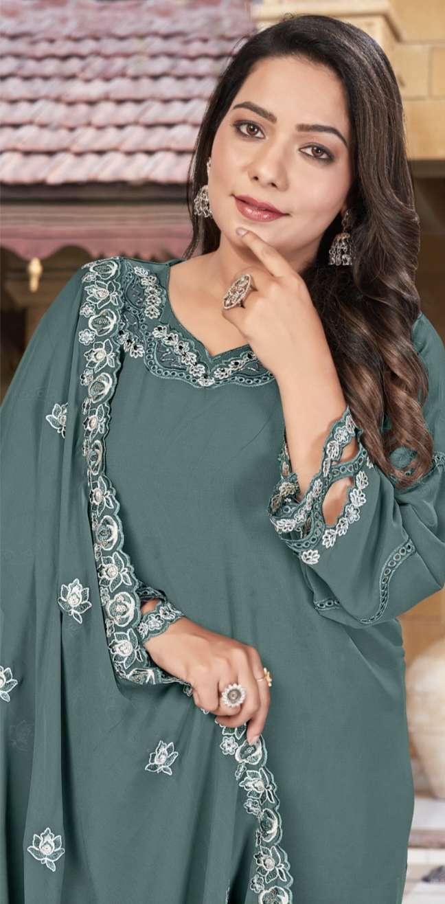   D NO  R 51 by AFFAN CREATION Readymade Georgette Collection manufacturer Surat 