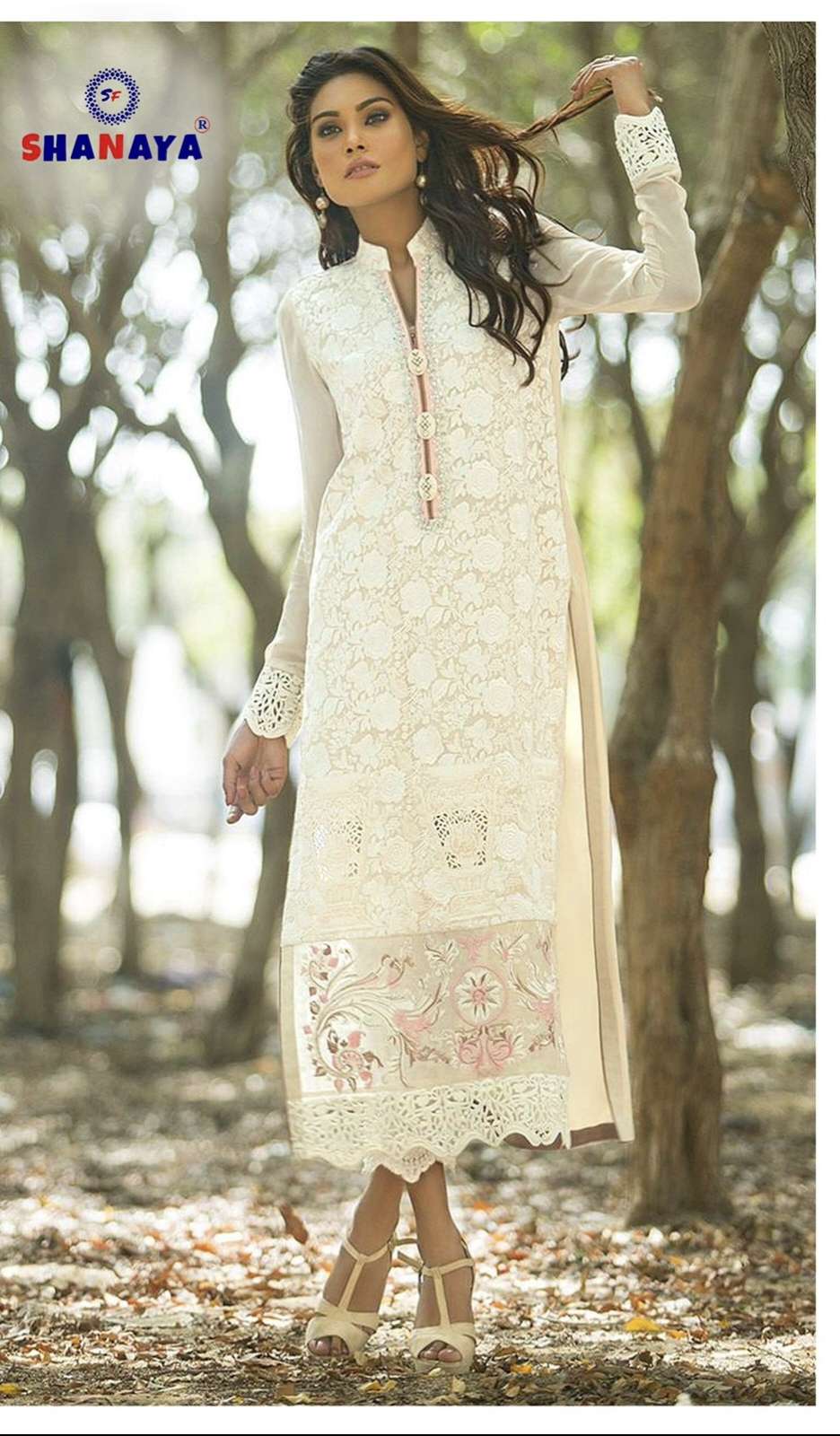 D NO S119 by SHANAYA fashion suit collection manufacturer Surat 