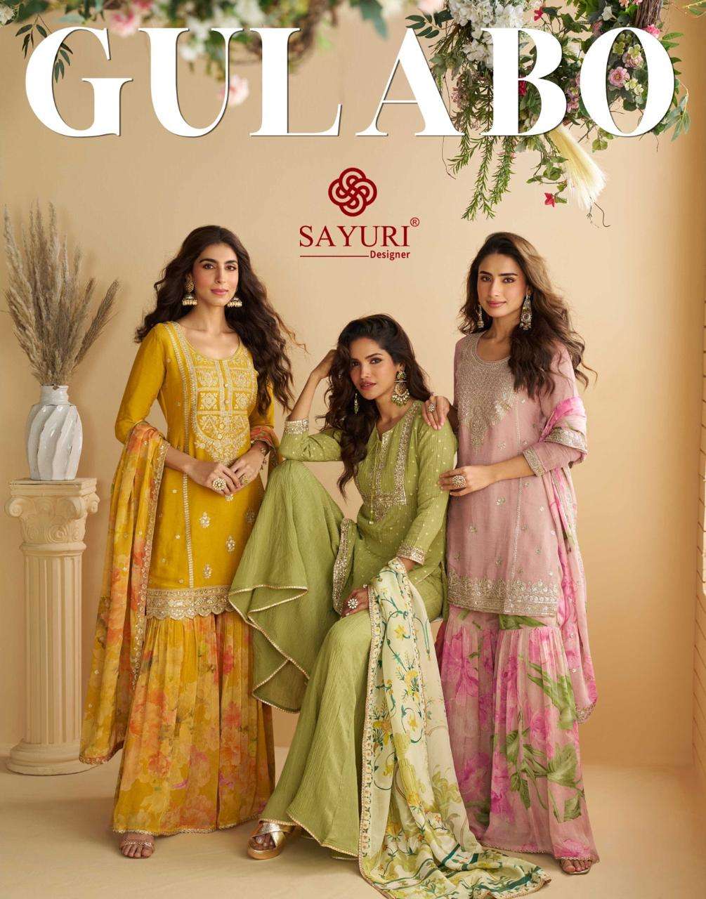 GULABO by SAYURI DESIGNER suit collection manufacturer Surat 