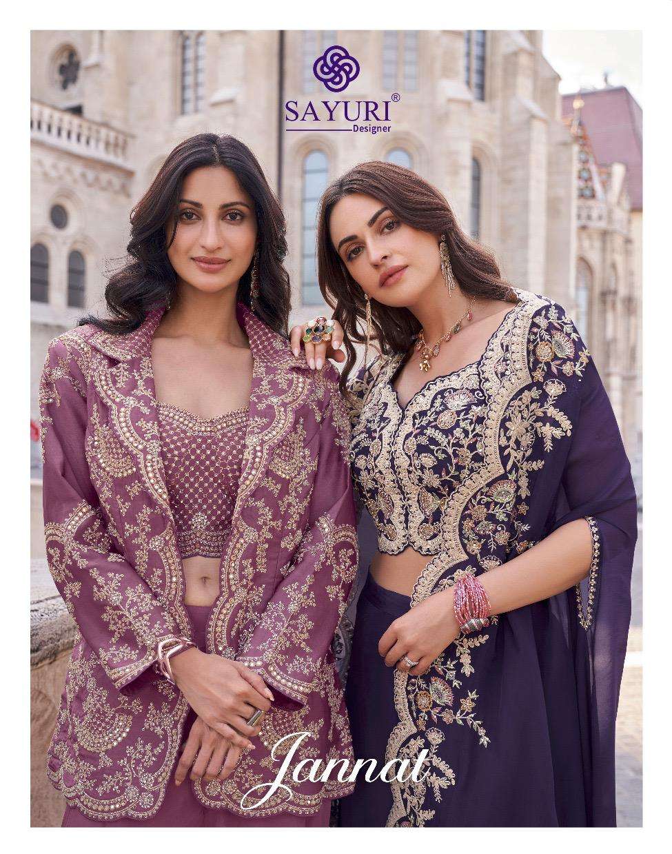 JANNAT NX by SAYURI DESIGNER SILK suit collection manufacturer Surat 