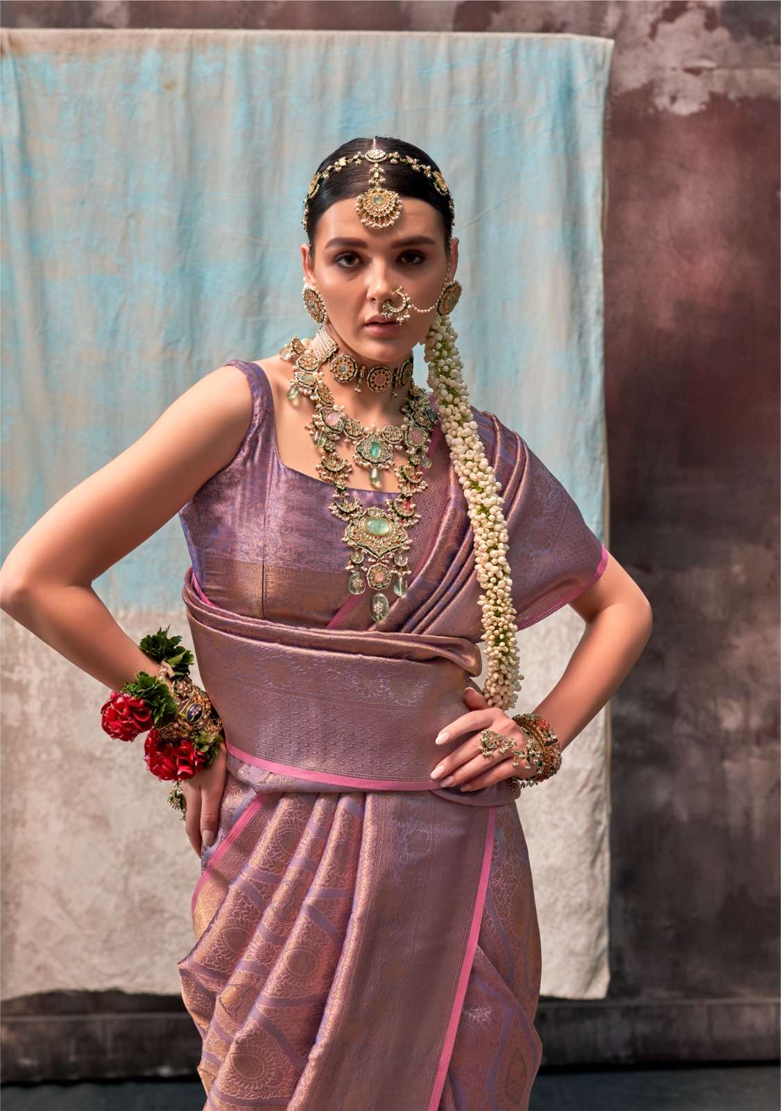 KALAA SAVYOY by RAJBEER saree collection manufacturer Surat 