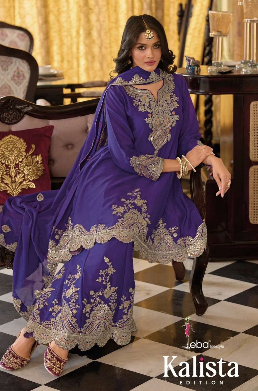 Kalista edition by eba lifestyle Suit collection manufacturer Surat 