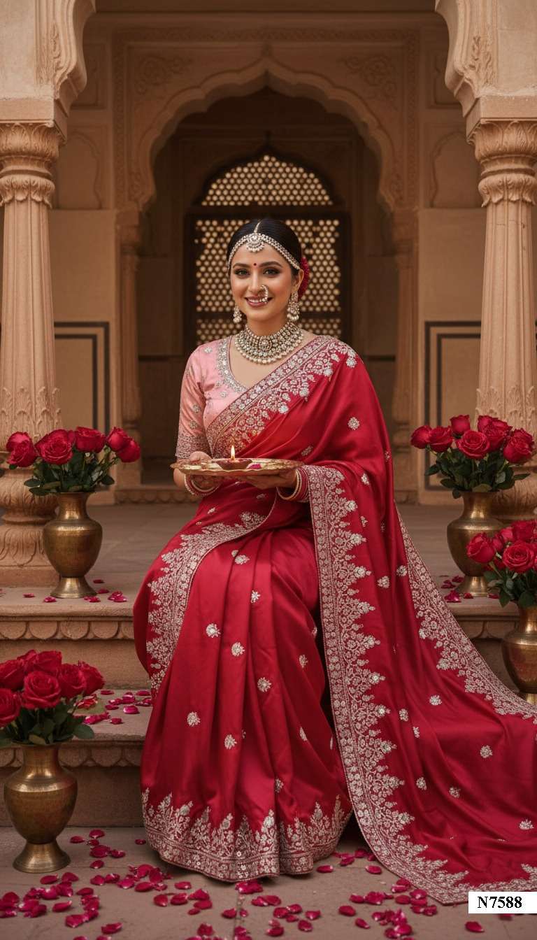 Karva Chauth Vol 01 By Mahotsav saree collection manufacturer Surat 