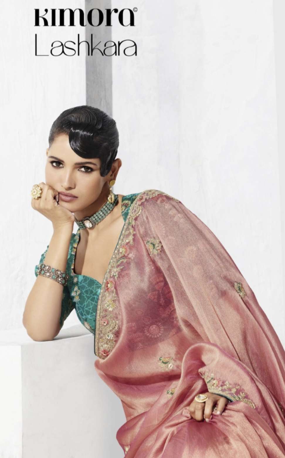 Lashkara Series 2271 2281 By Kimora saree collection manufacturer Surat 