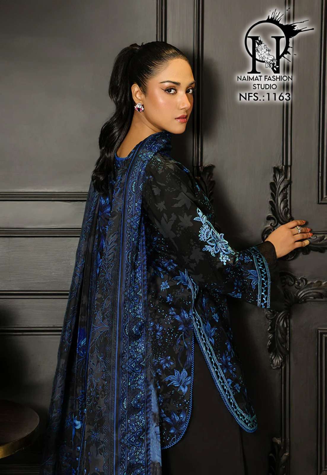 NFS 1163 by Naimat Fashoin Studio suit collection manufacturer Surat