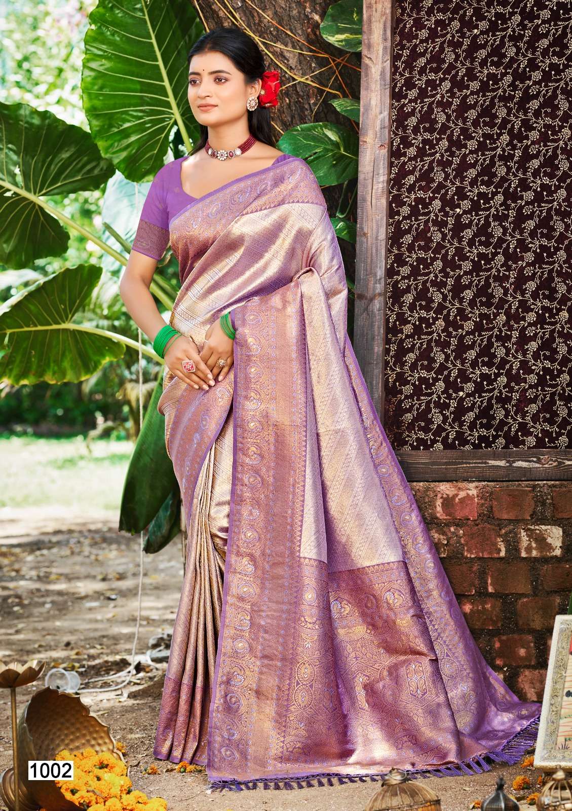 Nikhila Silk by Bunawat Saree collection manufacturer Surat 