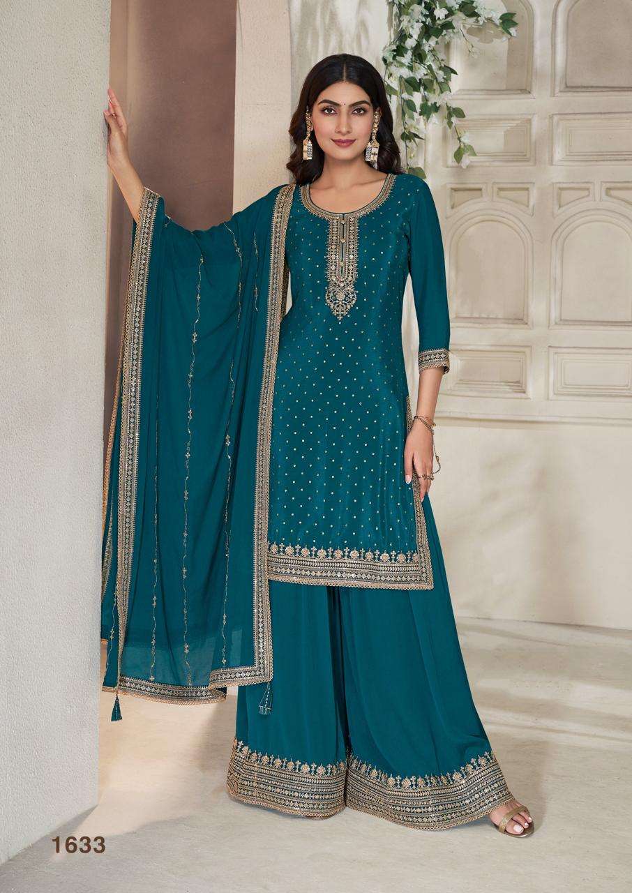Premium Designer Palazzo Suit Collection manufacturer Surat 
